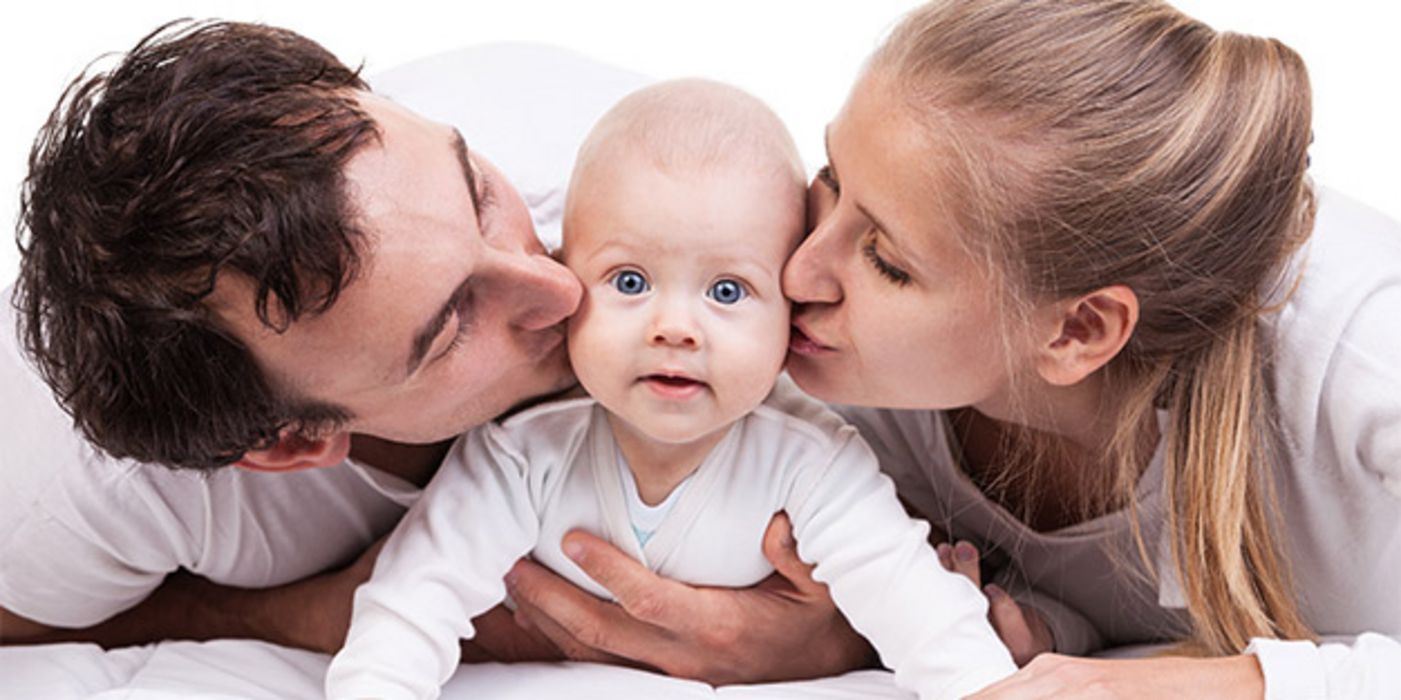 Ein Baby beeinflusst das Immunsystem von Paaren.