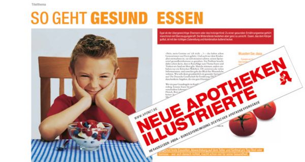 Blick ins aktuelle Heft, Titelthema "Was heißt gesund?"