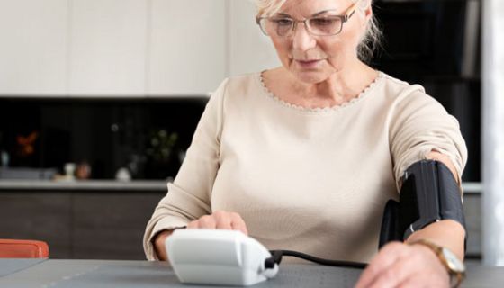 Niedriger Blutdruck könnte gerade für gebrechliche Personen eine Gefahr bedeuten.