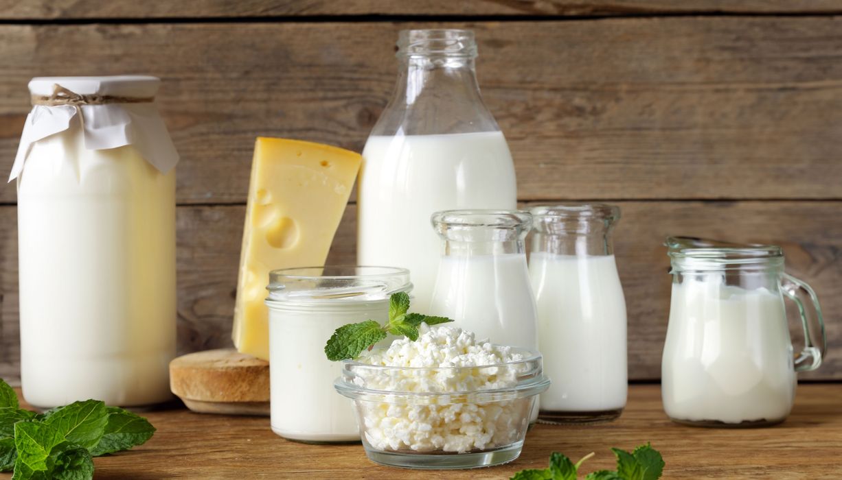 Milchprodukte enthalten viel Calcium.