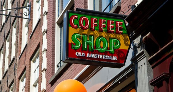 Coffeeshop in Amsterdam