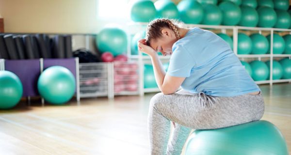 Übergewicht erhöht das Risiko für eine Depression.