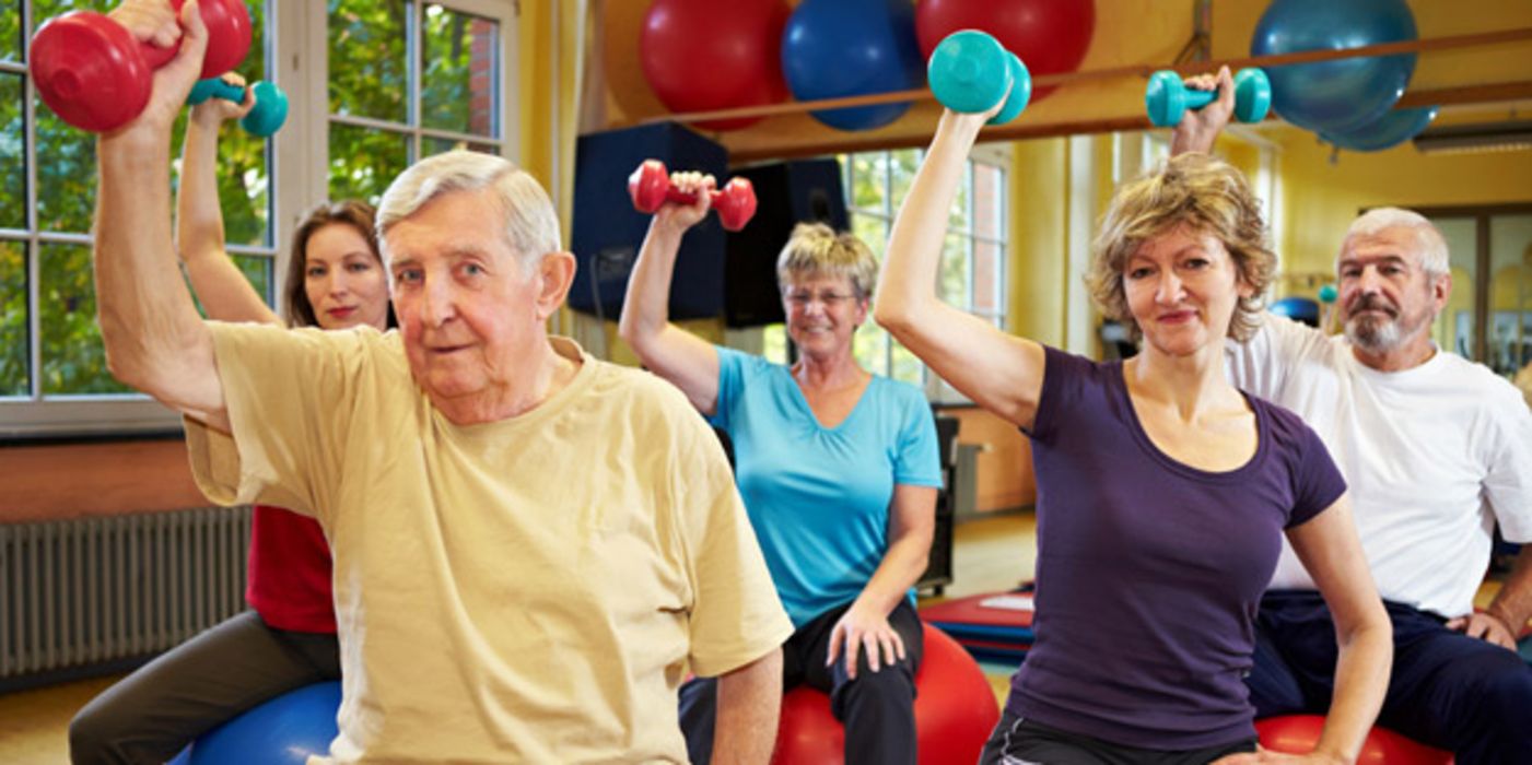 Parkinson-Patienten profitieren von Bewegung.