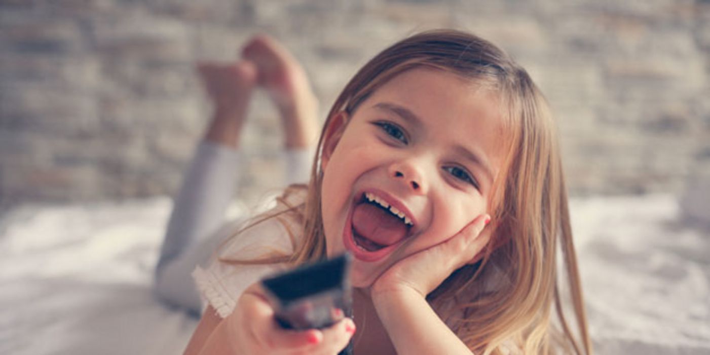 Wie gern Kinder fernsehen schauen, hat offenbar mit ihrem Temperament zu tun.
