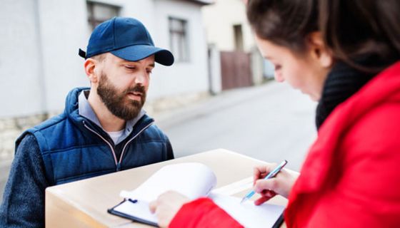 Paketzusteller und Postboten sind besonders häufig krank.
