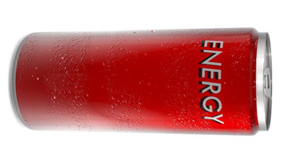 Dose mit Energy-Drink