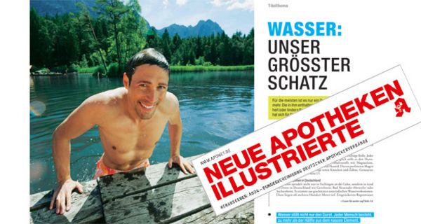 Blick ins Heft, Titelthema Wasser – unser größter Schatz