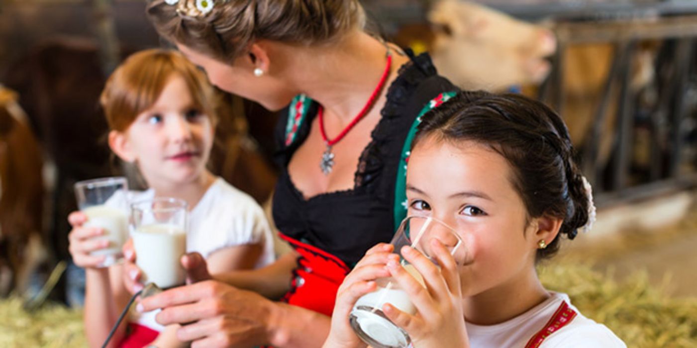 Kinder, die Rohmilch trinken, haben ein geringeres Risiko, an Asthma zu erkranken.