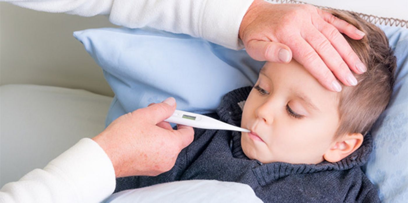Fieber kommt bei Kindern häufiger vor als bei Erwachsenen.