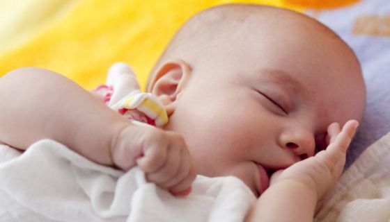 Babys benötigen Vitamin D.