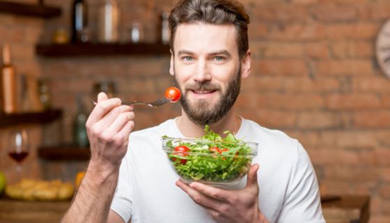Gesundes Essen verbessert auch die Fruchtbarkeit.