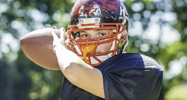 American Football ist Nationalsport in den USA. Viele Kinder beginnen schon ganz früh, ihren Idolen aus der Profiliga nachzueifern.