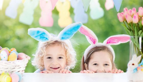 Kinder lieben Ostern! Ob es am Hasen oder an den Schoko-Eiern liegt?