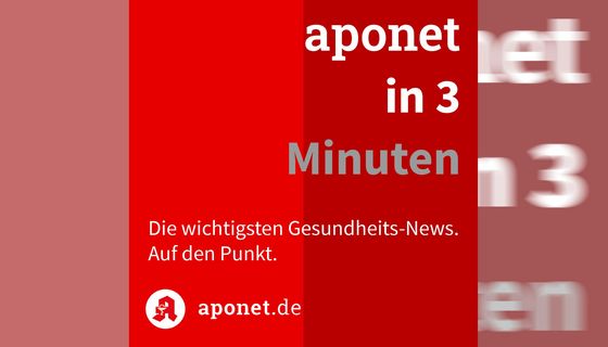 Podcast-Logo "aponet in 3 Minuten"