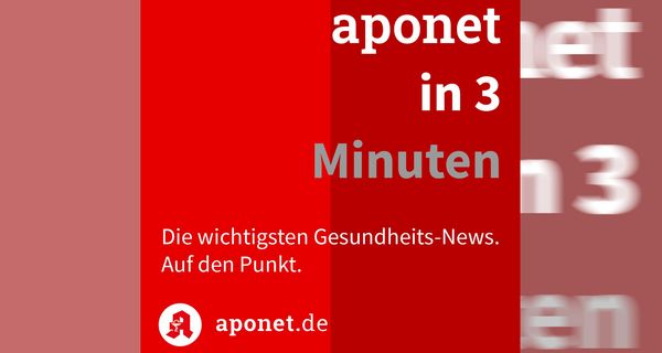 Podcast-Logo "aponet in 3 Minuten"