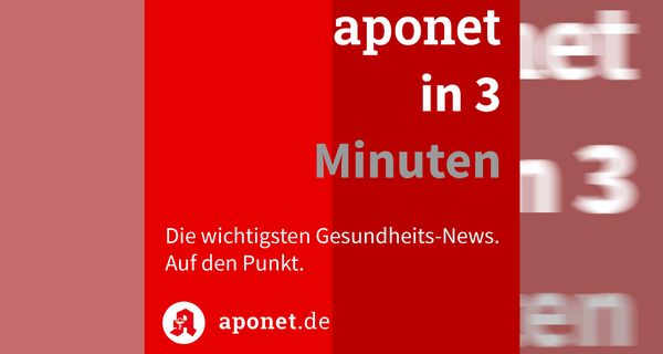 Podcast-Logo "aponet in 3 Minuten"