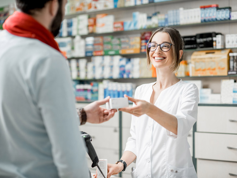 Direkt vor den Feiertagen herrscht in Apotheken besonders viel Betrieb.